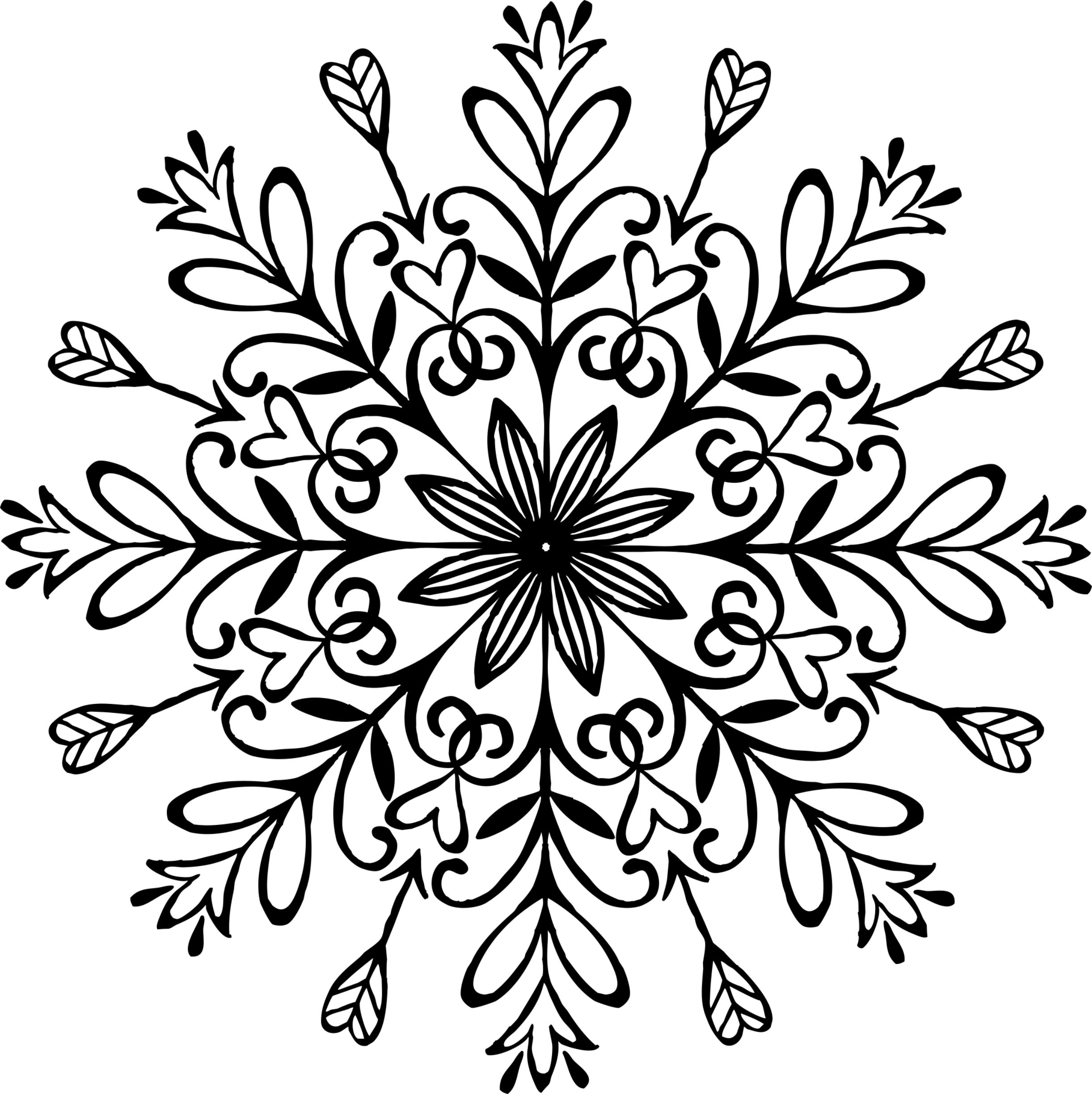 SnowflakesBlack_09